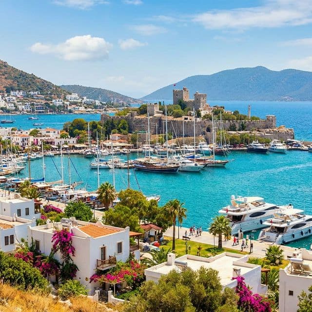 Bodrum-Milas Airport private airport transfer service — book taxi from BJV