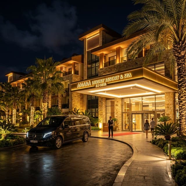 Private Mercedes transfer from Antalya Airport to Manavgat and Side
