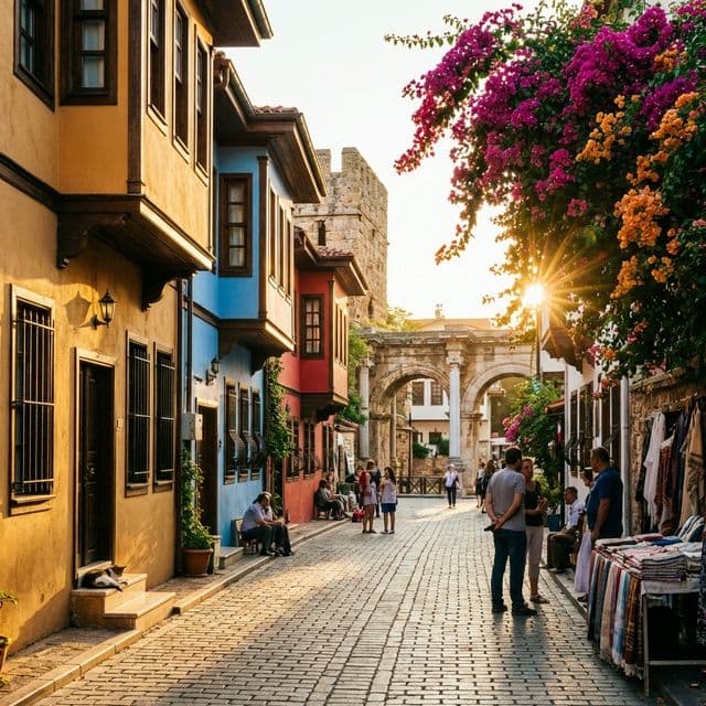 Antalya City Guide 2026: Kaleiçi Old Town, Hadrian's Gate, Waterfalls & Getting Around - WeCare Transfer Travel Guide