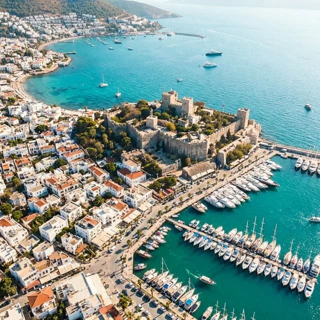 White-sand beaches and clear Aegean water around Çeşme