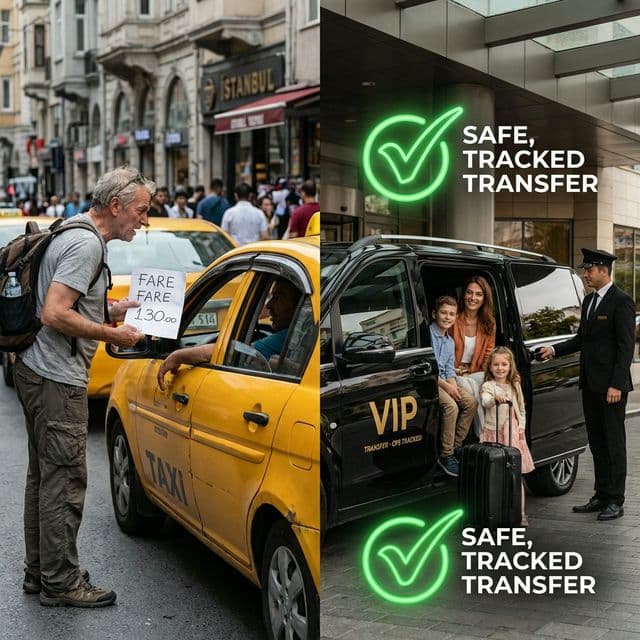 Turkey Airport Transfer Safety 2026: Avoiding Scams, Tourist Traps & Overcharging - WeCare Transfer Travel Guide