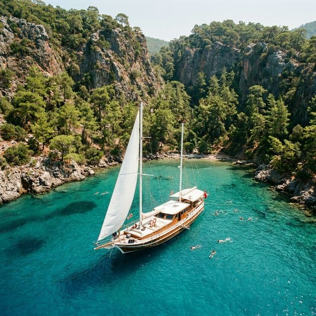 Antalya Yacht & Boat Tour Guide 2026: Gulet Cruises & Private Charters - WeCare Transfer Travel Guide