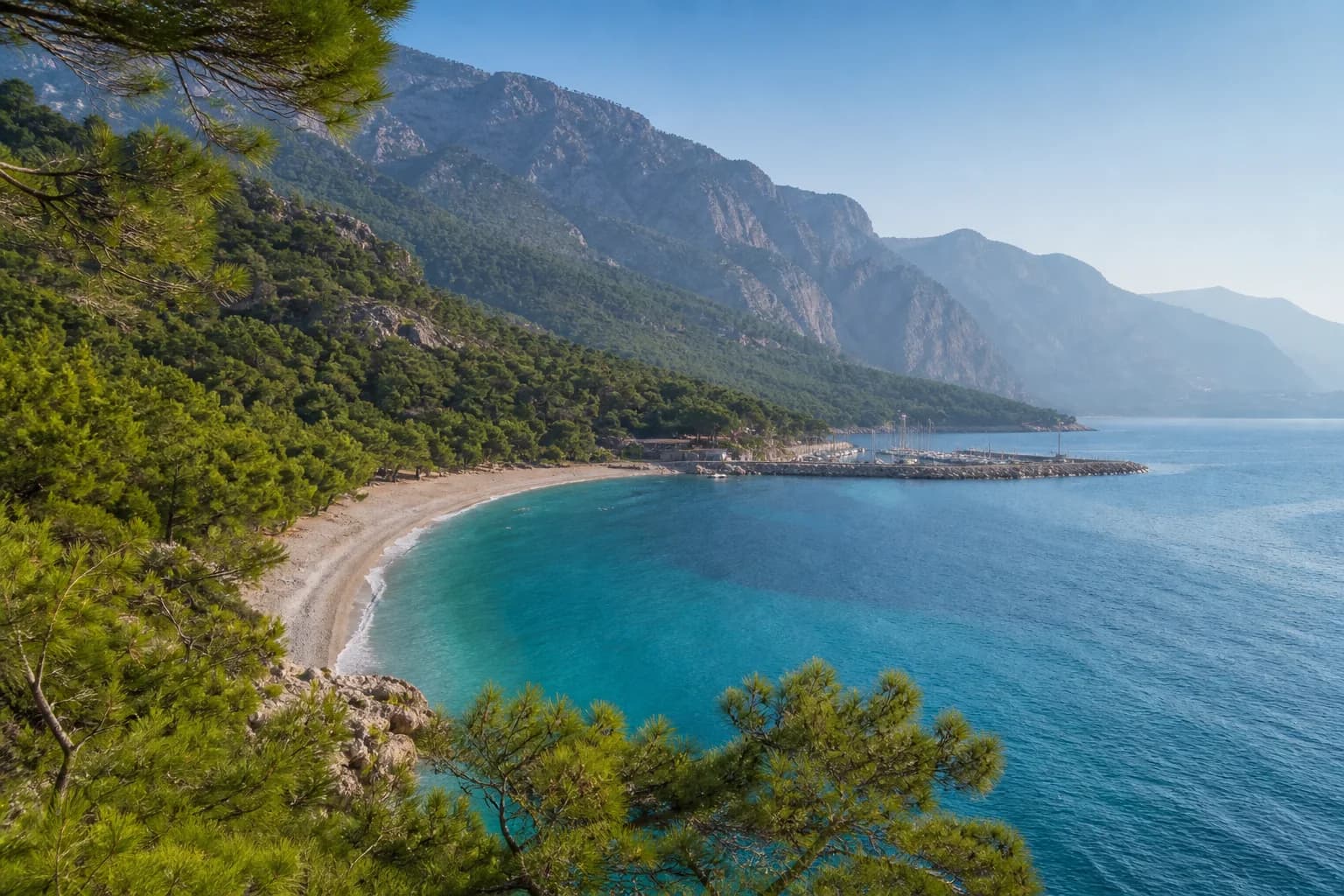 Kemer — Mediterranean coast below the Taurus Mountains