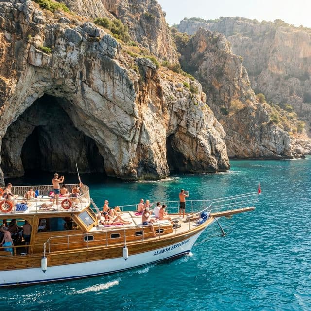 Alanya Boat Trip & Cave Discovery