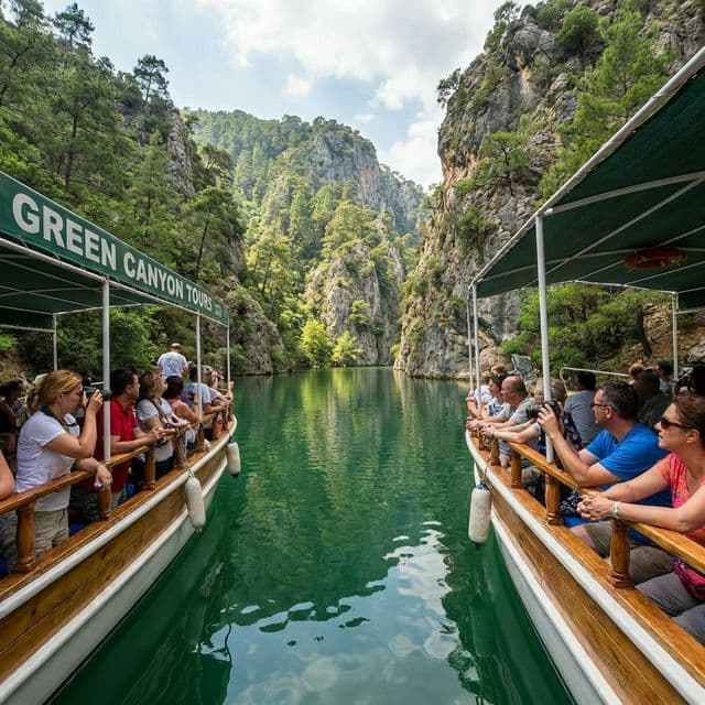 Green Canyon Boat Tour & Swimming