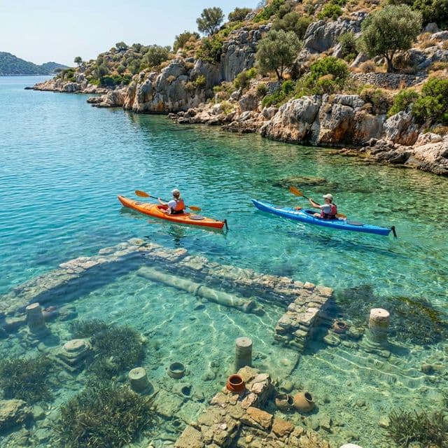 Kas to Kekova Sunken City Sea Kayak Adventure