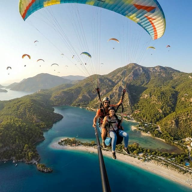 Oludeniz Tandem Paragliding from Babadag Mountain