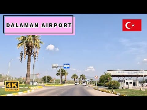 Scenic Driving from Dalaman Airport to Fethiye