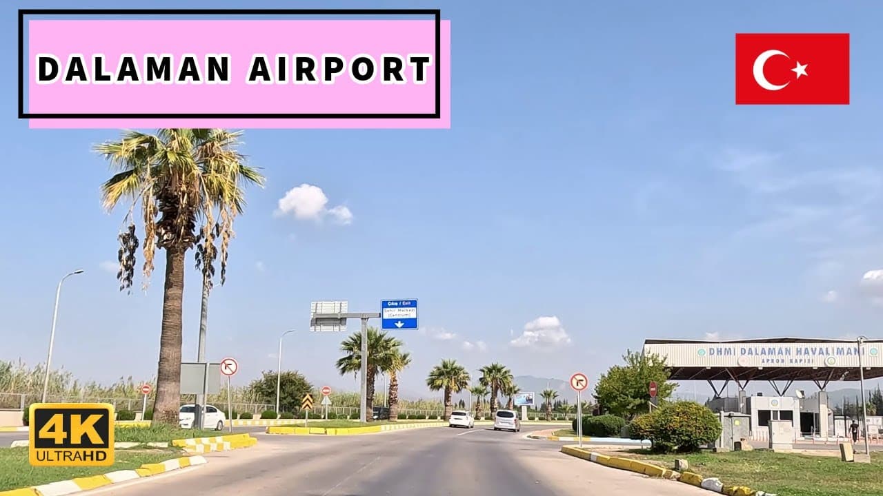 Scenic Driving from Dalaman Airport to Fethiye