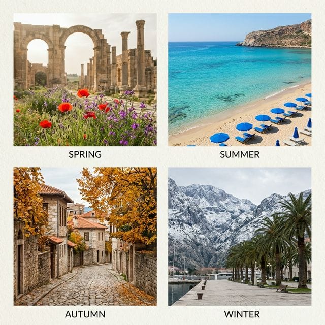 Antalya Weather & Best Time to Visit 2026: Monthly Guide, Sea Temp & Packing Tips