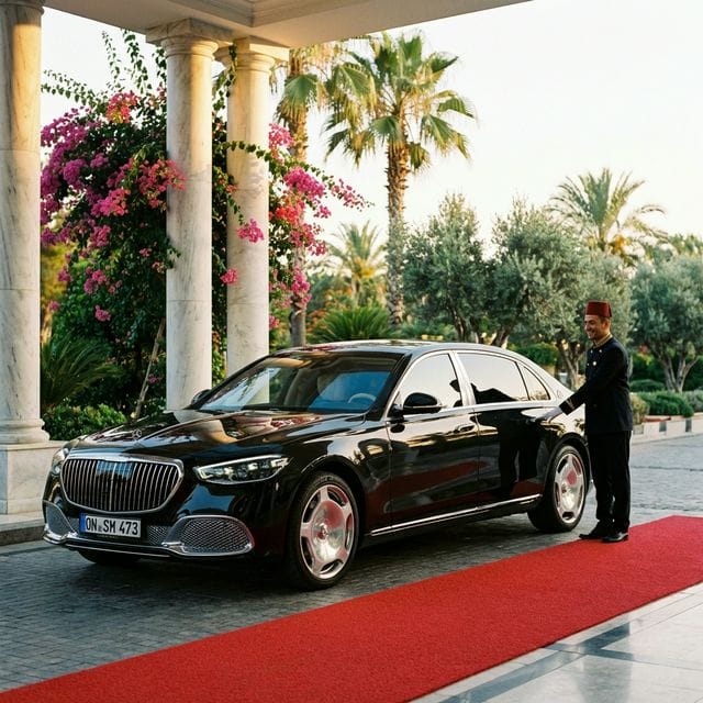 Luxury VIP Airport Transfer Antalya: Mercedes S-Class, Maybach & V-Class Chauffeur Service