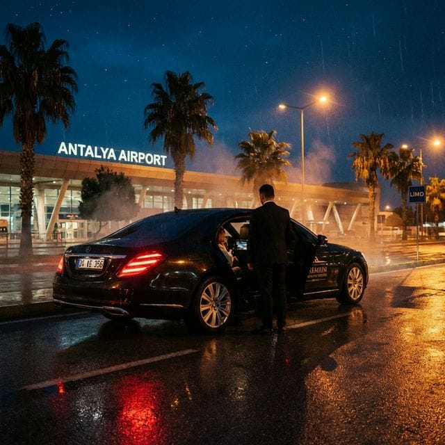 24/7 Antalya Airport Night Transfer: Safe, Reliable Private Car Service for Late Flights