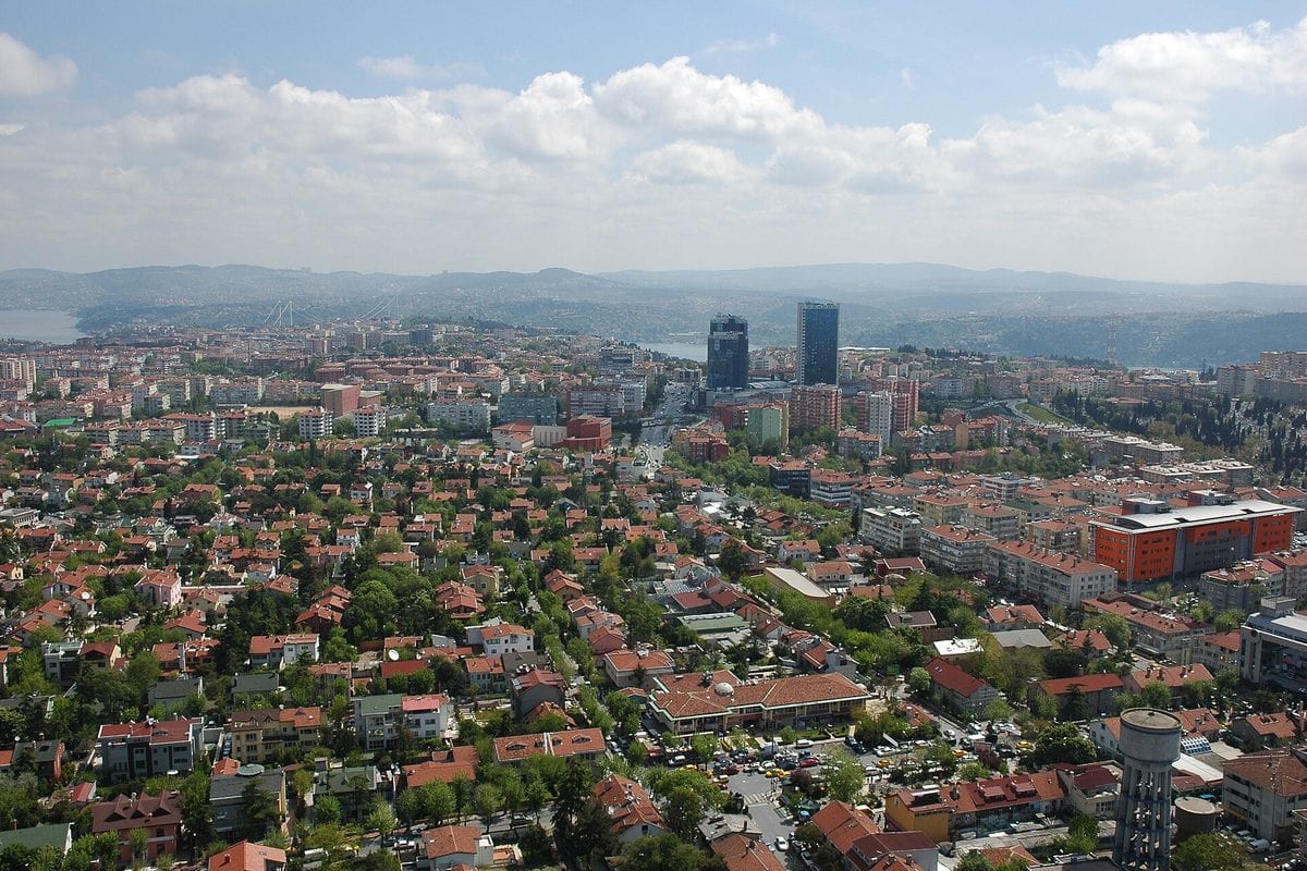 Etiler — urban district and city view