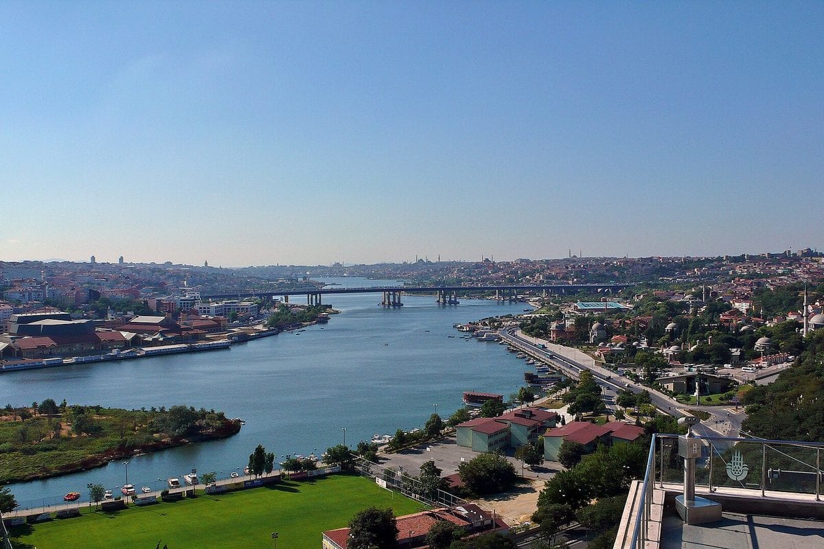 Eyüpsultan — Istanbul city and Bosphorus view
