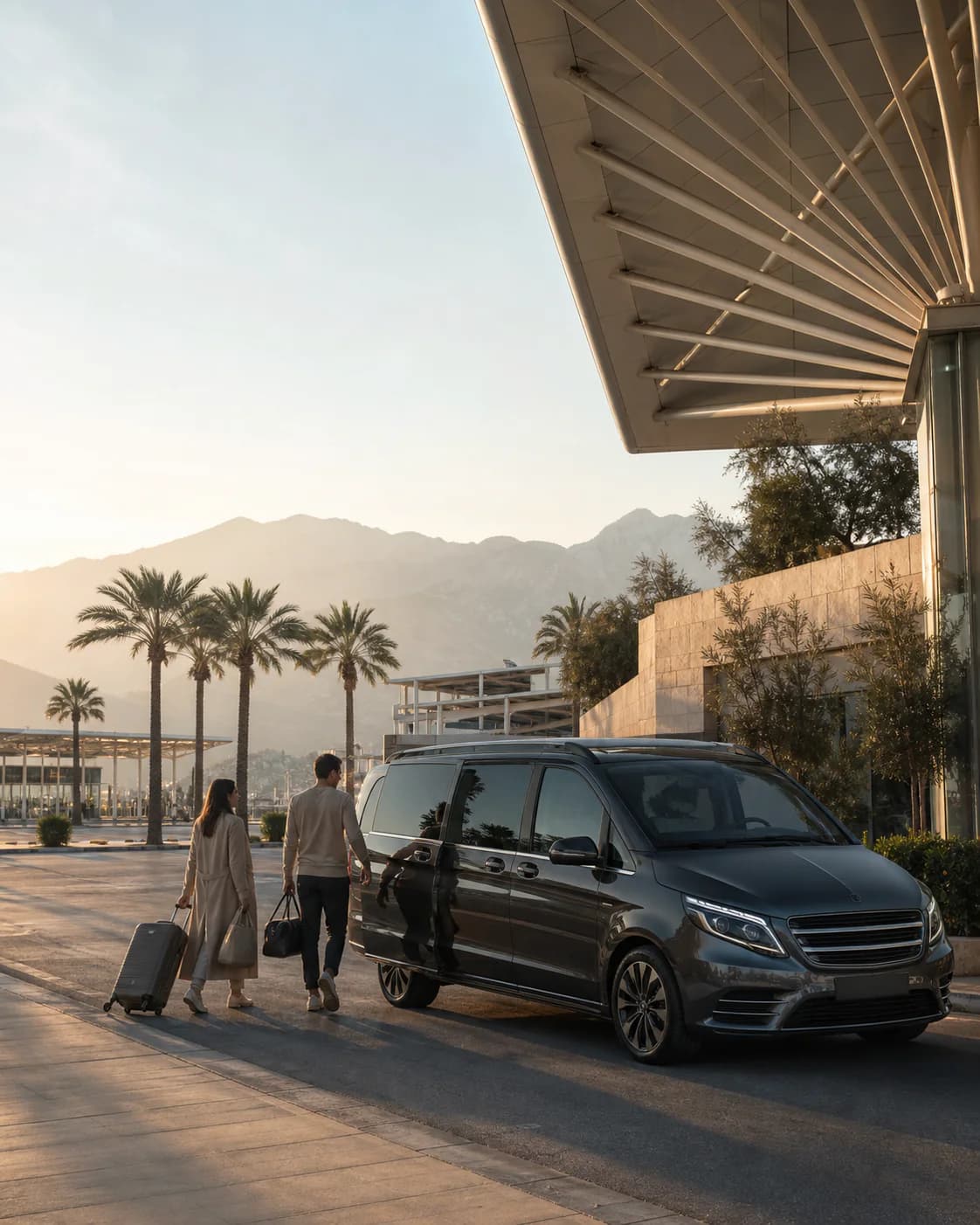 Private transfer pickup at Antalya Airport
