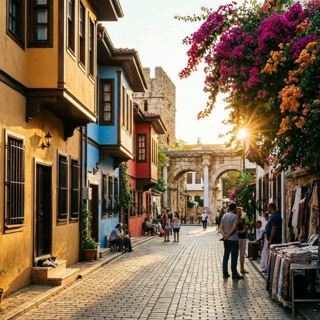 Antalya City Guide 2026: Kaleiçi Old Town, Hadrian's Gate, Waterfalls & Getting Around