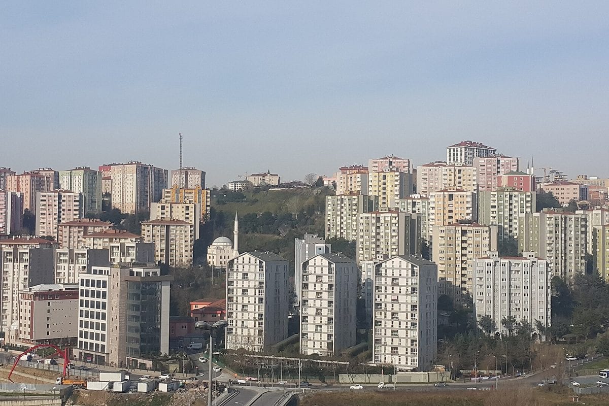 Kağıthane — şehir bölgesi ve kent görünümü