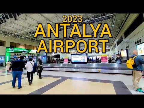 Antalya Airport Tour with Practical Tips